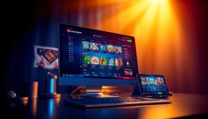 Interactive gaming interface of https://whycazino.com showcasing modern online betting options with a focus on user experience.