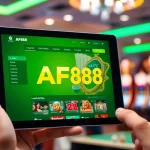 AF88 com online gambling platform interface showcasing exciting betting options and user-friendly design.