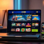 Experience the excitement of MV88 game with a vibrant online gaming platform interface.