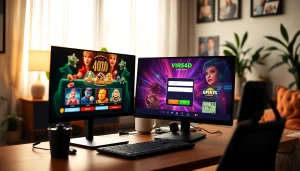 Masuk ke virus4d login slot dengan antarmuka permainan kasino modern dan menarik.