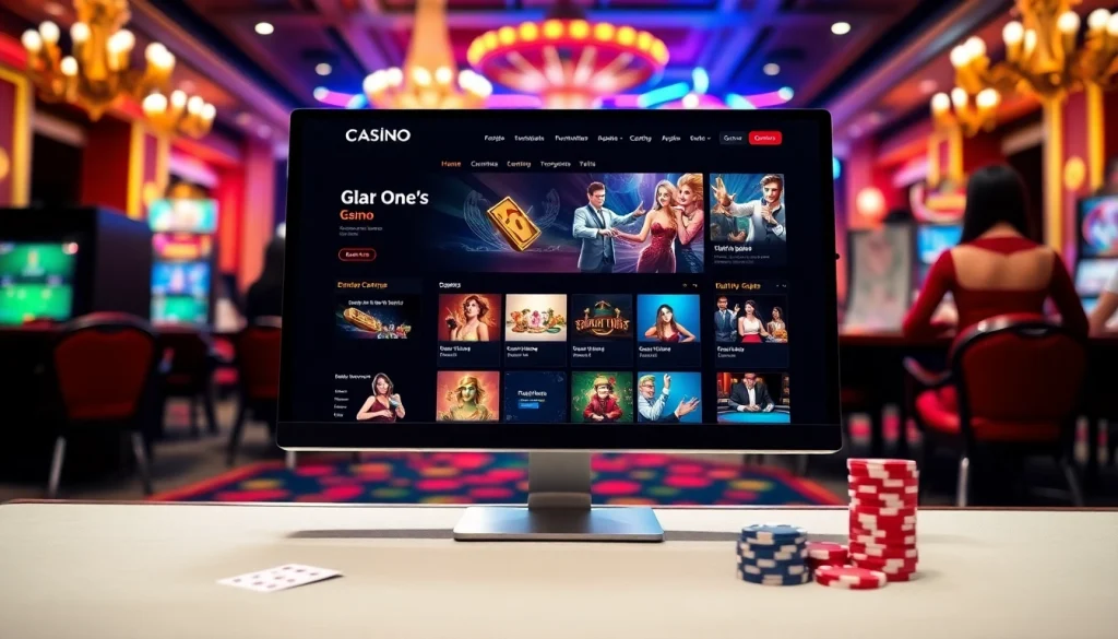 Engaging interface of https://whycazino.com illustrating a vibrant online casino experience.