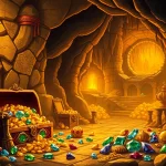 Admire the treasures of King Solomon's Mine in a captivating underground setting.