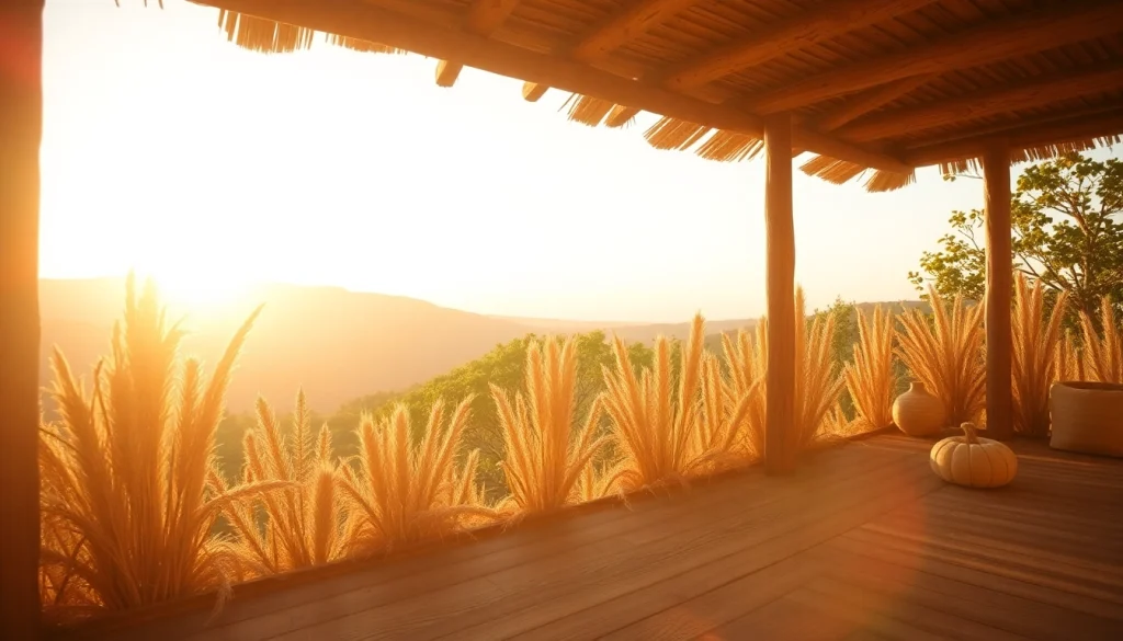 Las colmenas de madera mostrando detalles en un paisaje sereno.