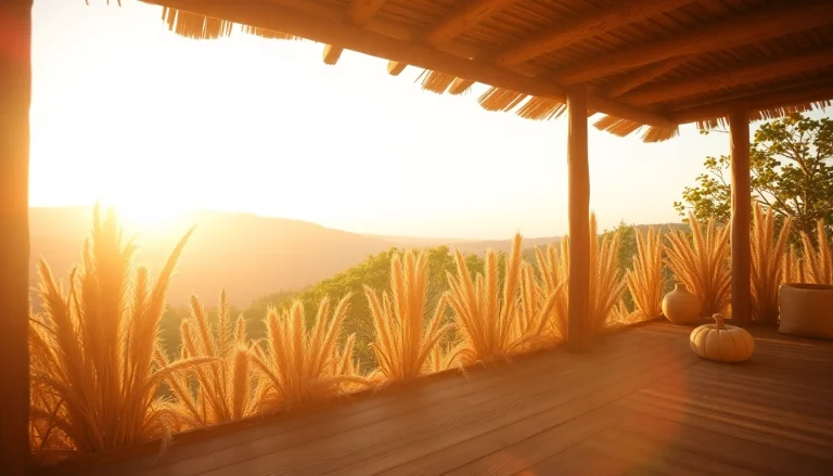 Las colmenas de madera mostrando detalles en un paisaje sereno.
