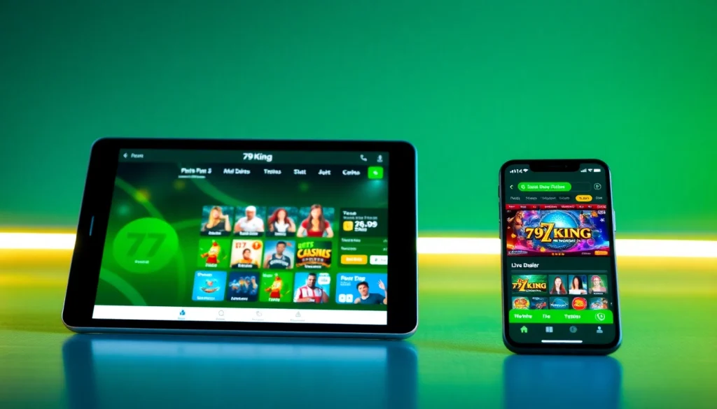 79King online gambling platform interface showcasing exciting games