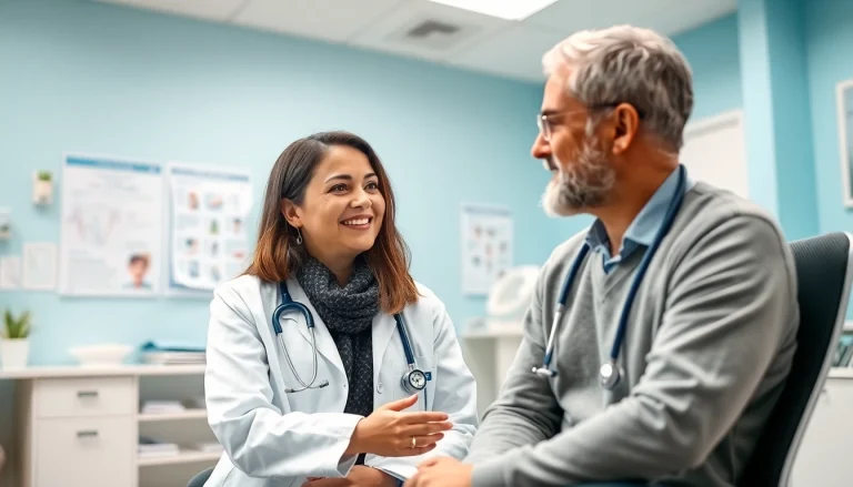 Consultation at https://www.medexdtc.com with a healthcare professional and patient welcoming positive interactions.