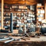 Explore locksmithing tools and security solutions at https://www.dakenlocks.com with detailed craftsmanship.