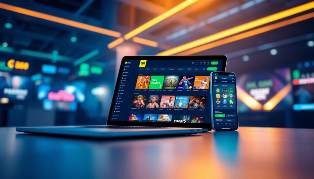 Dynamic 888 new betting platform showcasing various gaming options and promotions in a vibrant digital interface.