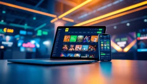 Dynamic 888 new betting platform showcasing various gaming options and promotions in a vibrant digital interface.