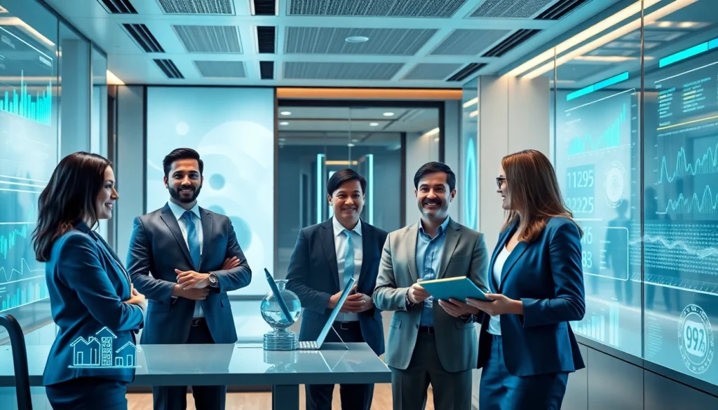 Modern 79king UK-life-insurance platform showcasing innovative financial technology in a professional setting