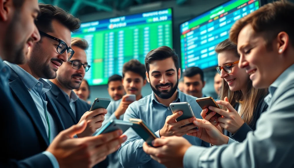 Engaged bettors using the best sports betting apps in India for an exciting online experience.