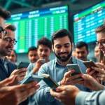 Engaged bettors using the best sports betting apps in India for an exciting online experience.