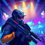 Jump into the action with the valorant download showcased in a vibrant eSports arena.