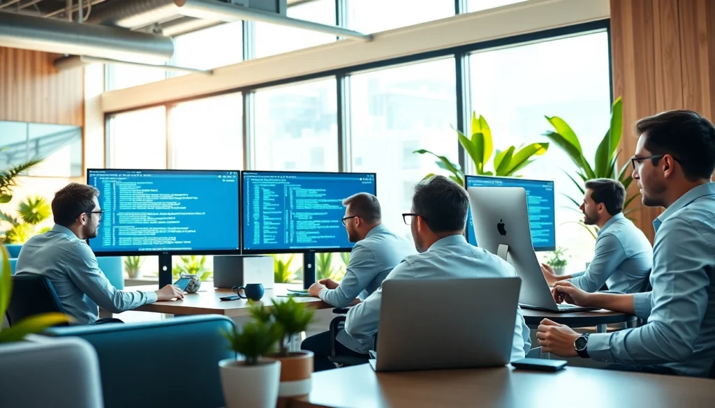 Visit https://rr88sn.com/ to see a professional web development team collaborating effectively.