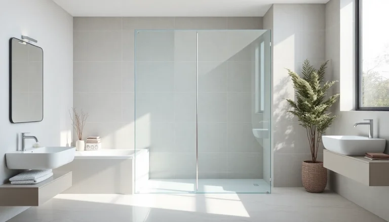 Installer une paroi de douche moderne et élégante dans votre salle de bain.