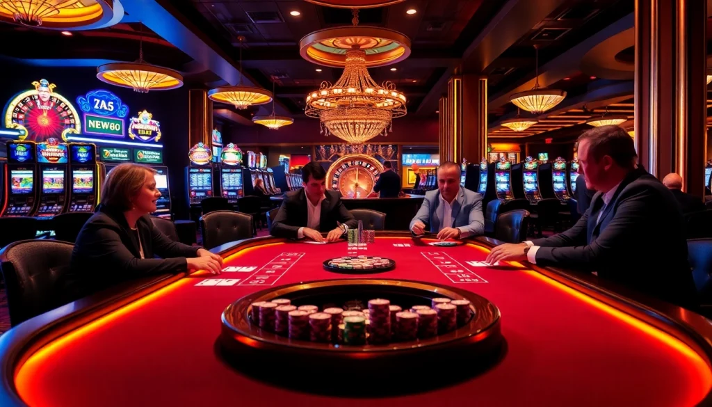Play exciting games at new66 with a vibrant casino atmosphere and thrilling poker action.