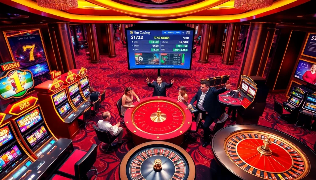 Engage with thrilling live betting scenarios at 7m.cn in a luxurious casino setting.