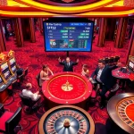 Engage with thrilling live betting scenarios at 7m.cn in a luxurious casino setting.