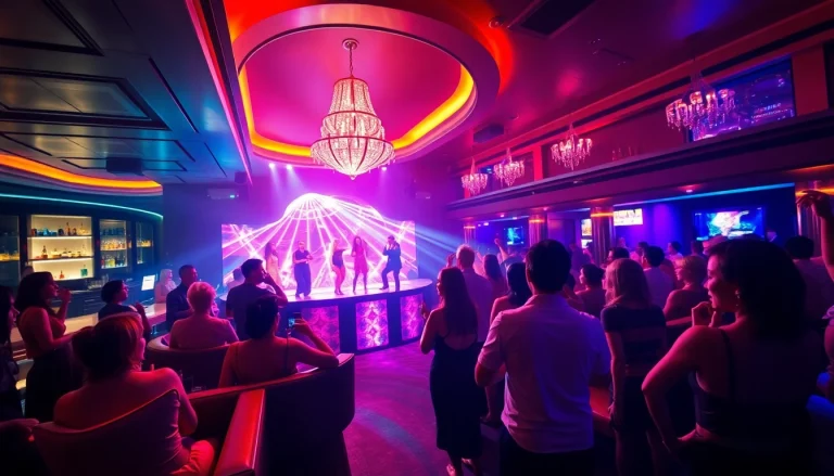 Exciting nightlife at Club sxm with elegant dancing and cocktails in St. Martin.