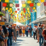 Discover the lively street festival in Coventry showcasing vibrant events on https://coventryhub.co.uk/events/ with music and food stalls.
