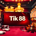 Trải nghiệm trò chơi đầy kịch tính với ứng dụng Tik 88 trên điện thoại thông minh giữa các yếu tố casino sang trọng.