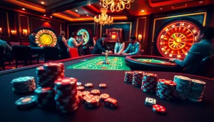 Experience the thrill of gambling with ok 365 in a vibrant casino atmosphere.