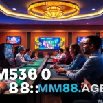Experience the excitement of online gaming at https://mm88.agency/ with a diverse group enjoying thrilling casino experiences.