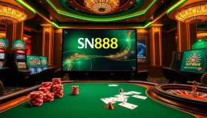 Experience the excitement of SN888 with captivating casino games and thrilling online gambling.