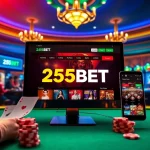Experience thrilling online gaming at 255BET with interactive casino tables and engaging slot machines.