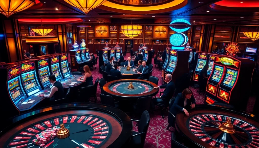 Experience the excitement at 79king with vibrant casino tables and engaging players.