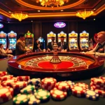 Experience the thrill of gambling with Nhà cái NEW88 at a luxurious casino.