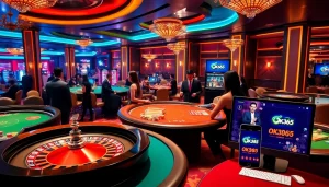 Experience the thrill at Nhà cái OK365 with vibrant casino games and exciting betting.