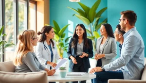 glownexis.com에서 웰니스 전문가와 고객 간의 전문적인 상호작용을 보여주는 이미지