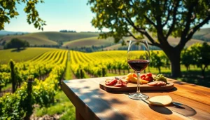 Savoring exquisite wines at a winery Sacramento with picturesque vineyard views.