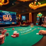 Engaging in high-stakes action at Jeetbuzz live net casino with vibrant chips and stunning games.