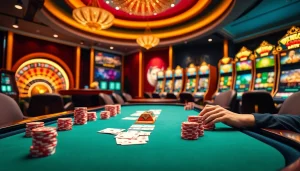 Experience thrilling gameplay at 3king casino with vibrant tables, stylish cards, and vivid graphics.