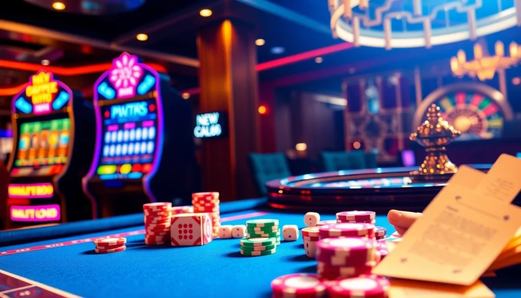 Experience the excitement at New66 casino with vibrant gaming tables and thrilling jackpots.