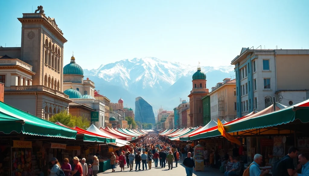 Experience the vibrant cityscape of Almaty at https://albmaftoh.com with bustling markets and stunning mountains.