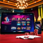 SHBET's vibrant online casino experience featuring exciting games and stylish gaming interface.
