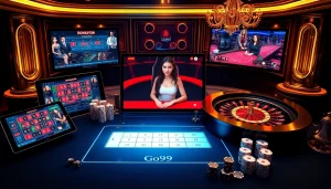 Experience thrilling online gambling at Nhà cái Go99 with dynamic games and professional dealers.