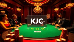 Experience the thrill of upscale gaming at https://kjc.onl/ with vibrant poker and roulette action.