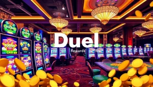 Experience top casino bonuses at https://duel-rewards.com with vibrant slot machines and exciting gameplay visuals.