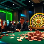 Engaging gamblers at Netwin enjoy a vibrant online casino atmosphere with poker and slots.