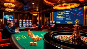Experience the thrill of professional gambling at firekills.co.uk with vibrant casino visuals.