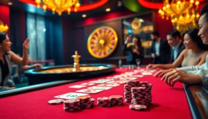 Experience luxury gaming with Trang Chủ Jun88 showcasing vibrant casino action and winning excitement.