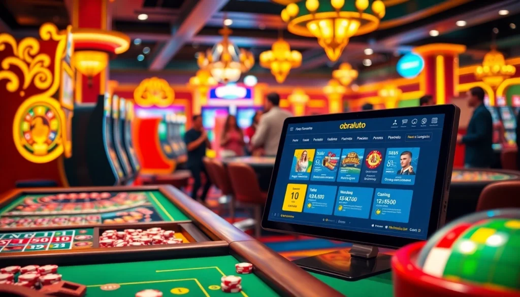 Rasakan sensasi kemenangan di obraltoto dengan meja permainan kasino yang penuh warna dan antarmuka digital.
