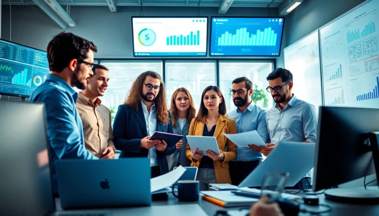 Enhancing software quality at https://xqa.ca with a dedicated testing team in a modern workspace.