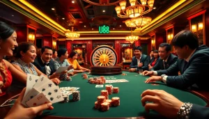 Join the excitement at u888.com with thrilling poker games and dazzling casino environments.