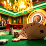 Experience thrilling gameplay at UU88 with vibrant casino tables and eager gamblers.