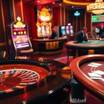 Experience the excitement of f8bet with vibrant casino games and professional dealers in action.